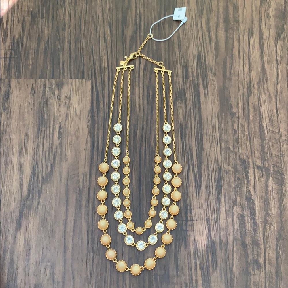Ann Taylor Trio layer necklace - Picture 6 of 8